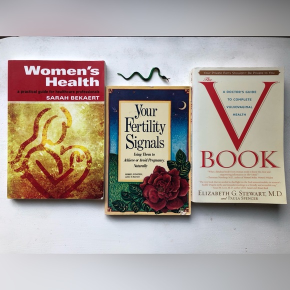 3 book set Women’s Health, Your Fertility Signals, The V Book Doctor’s Guide MD - Picture 4 of 10